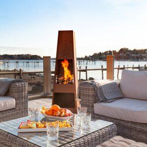 Krb na drevo Jotul Loke Loke corten ute 5 300x300 - Krb na drevo Jotul Loke